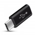 Adapter Micro USB -Type C Black