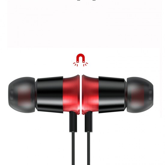 Baseus Encok S07 Sports Bluetooth Silver-Red