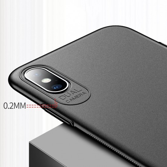 MSVII Simple Case For Iphone XS-X Black